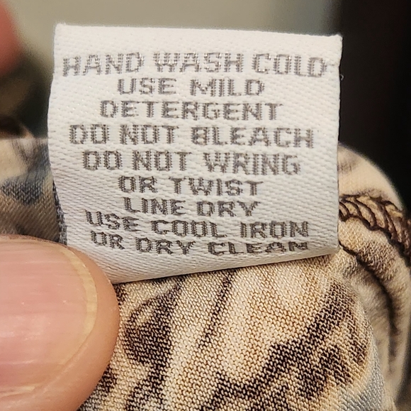 Dress Barn Short-sleeved Pasley Dress and  Brown Longsleeve Cropped  Jacket - Picture 8 of 11